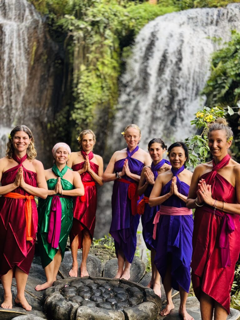 Group of women in Bali
